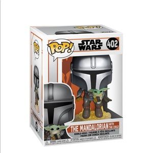 - NEW pop funko The Mandolorian with the chil